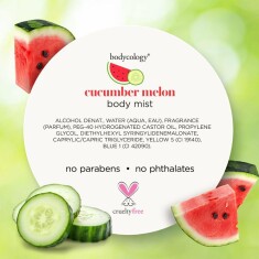 Bodycology Cucumber Melon Fragrance Misk Kadın Vücut Spreyi - 7