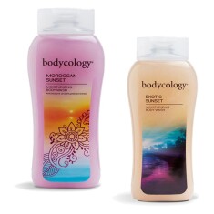 Bodycology Moroccan Sunset ve Exotic Sunset Duş Jelleri 473ml - Bodycology