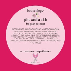 Bodycology Pink Vanilla Wish Fragrance Mist Kadın Vücut Spreyi - 6