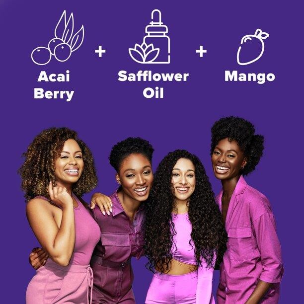 Cantu Acai Berry Aşırı İşlem Görmüş Yıpranmış Saçlara Özel Canlandırıcı Bakım Maskesi 340 gr - 3