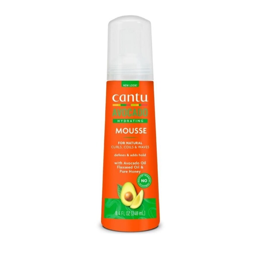 Cantu Avocado Hydrating Nemlendirici Şekillendirici Saç Köpüğü 248 ml - 1