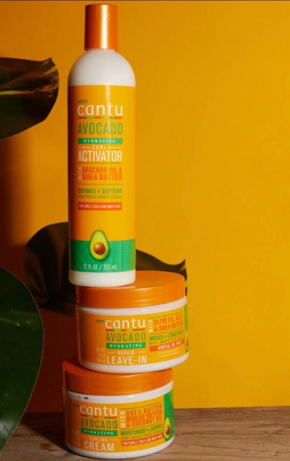 Cantu Avokado Yağı Bukleleri Belirginleştiren Saç Kremi 355mL - 2