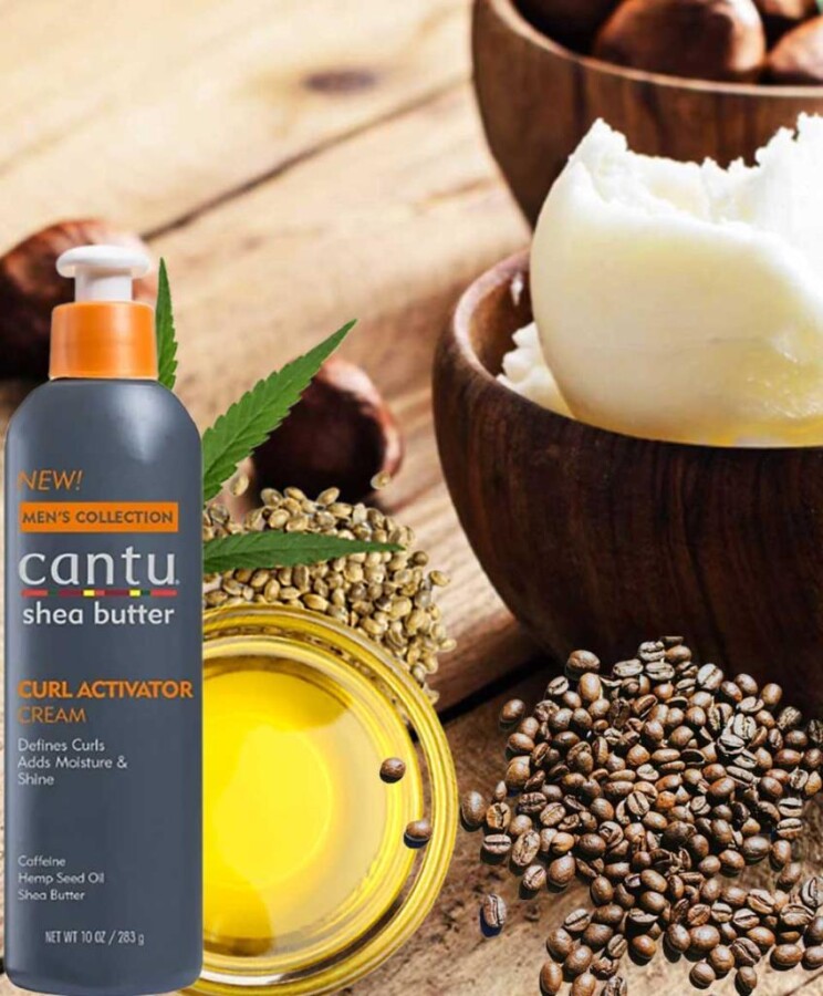 Cantu Erkekler İçin Bukle Belirginleştirici Saç Kremi 295 mL - 3