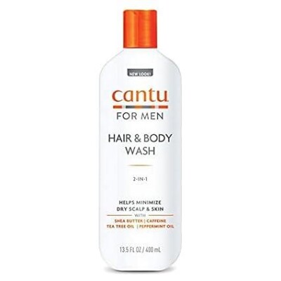 Cantu Erkeklere Özel Üçü Bir Arada Saç Şampuanı 400ml ( Şampuan+Saç Kremi+Duş Jeli) - 2