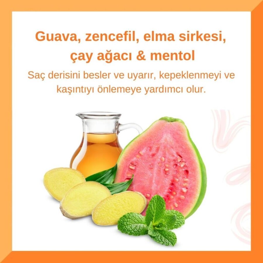 Cantu Guava Scalp Relief Kepek Karşıtı Şampuan 400ml - 3