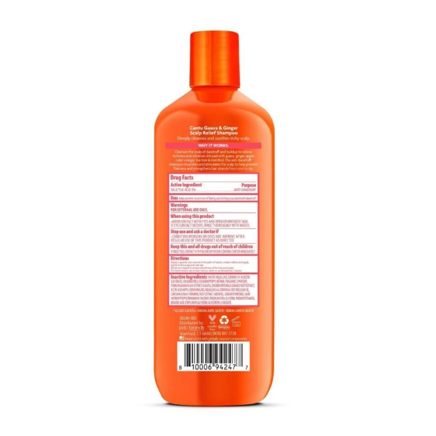 Cantu Guava Scalp Relief Kepek Karşıtı Şampuan 400ml - 8