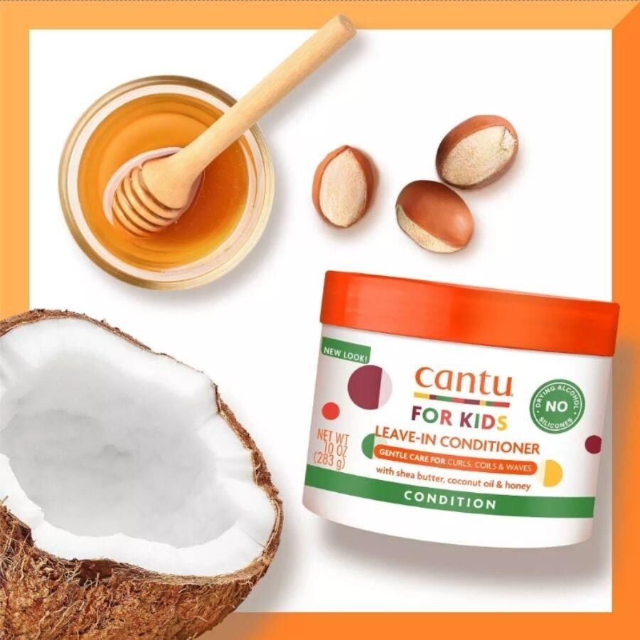 Cantu Çocuklar için Durulanmayan Saç Kremi 283 gr - 4