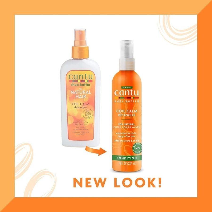 Cantu Shea Yağlı Dolaşmayan ve Yumuşatan Kolay Saç Tarama Spreyi 237 mL - 2