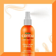 Cantu Shea Yağlı Dolaşmayan ve Yumuşatan Kolay Saç Tarama Spreyi 237 mL - 4