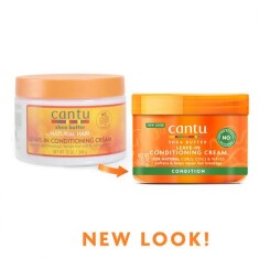 Cantu Shea Yağı Doğal Saçlarda Durulanmayan Saç Kremi 340 gr - Cantu