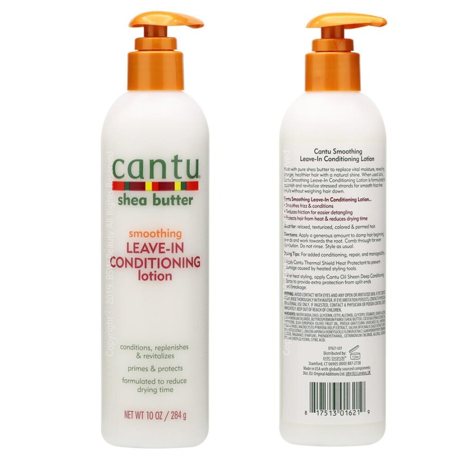 Cantu Shea Yağı Pürüzsüzleştirici Durulanmayan Saç Kremi 284 gr - 3