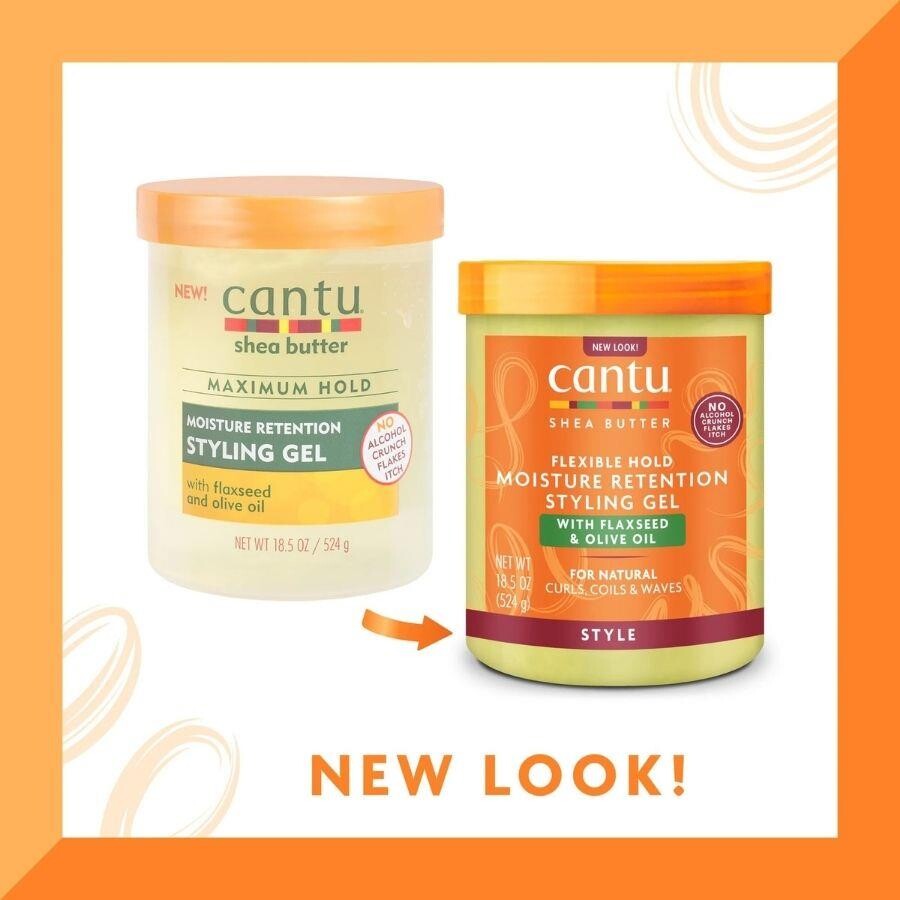 Cantu Shea Yağı Keten Tohumu ve Zeytin Yağlı Maksimum Tutma ve Şekillendirici Jöle 524 gr - 3