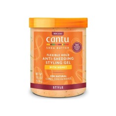 Cantu Shea Yağı Maksimum Tutuş Ballı Anti-Dökülme Şekillendirici Saç Jölesi 524 gr - Cantu