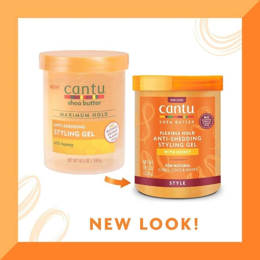 Cantu Shea Yağı Maksimum Tutuş Ballı Anti-Dökülme Şekillendirici Saç Jölesi 524 gr - 2