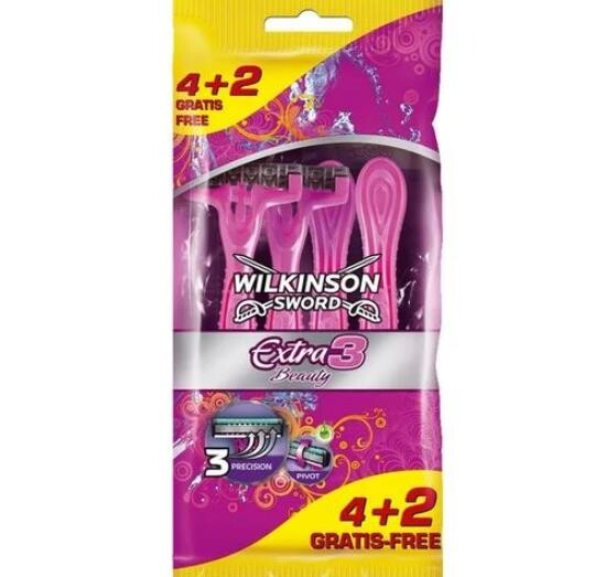 Wilkinson Sword Extra 3 Beauty Kadın Kullan At Tıraş Bıçağı - 1