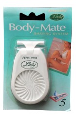 Personna Lady Body-Mate Nostaljik Çift Bıçaklı Sistem Tıraş Bıçağı ve 5 Adet Yedek Başlık - Personna