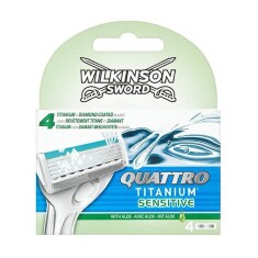 Wilkinson Sword Quattro Titanium Sensıtıve 4 Yedek Kartuş - 1
