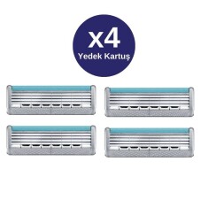 Wilkinson Sword Quattro Titanium Sensıtıve 4 Yedek Kartuş - 2