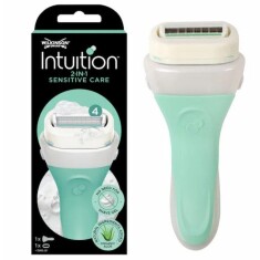 Wilkinson Sword Intuition 2 in 1 Sensitive Care Kendinden Sabunlu 4 Bıçaklı Kadın Tıraş Bıçağı - 2