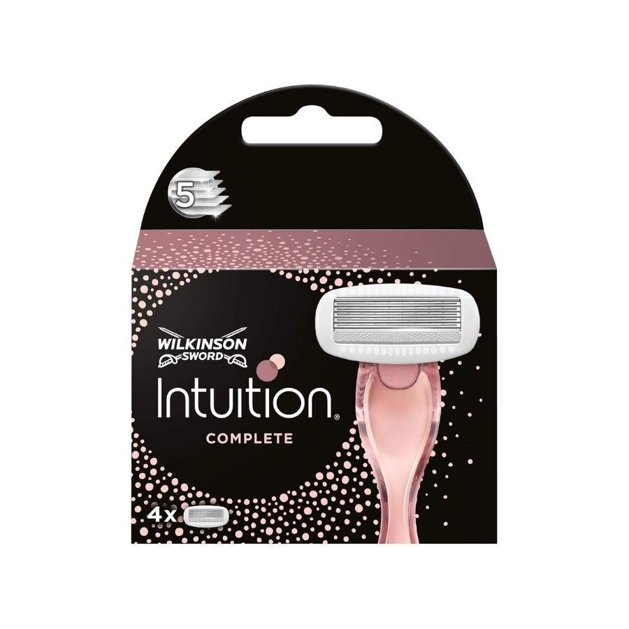 Wilkinson Sword Intuition Complete Kadın Tıraş Bıçağı Kartuşu | 5 Bıçaklı 4 Yedek Kartuş - 1