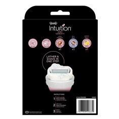 Wilkinson Sword Intution 2 in 1 Variety Kendinden Sabunlu Kadın Sistem 4 Bıçaklı Tıraş Bıçağı Ve Yedekleri - 2