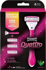 Wilkinson Sword Quattro Kadın Tıraş Bıçağı 3up - Wilkinson Sword