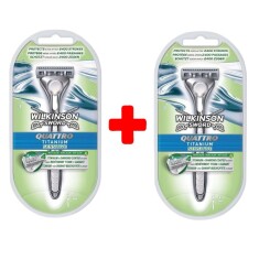 Wilkinson Sword Quattro Titanium Sistem Tıraş Bıçağı - 1