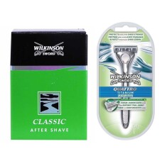 Wilkinson Sword Quattro Titanium Sistem Tıraş Bıçağı ve After Shave Set - Wilkinson Sword