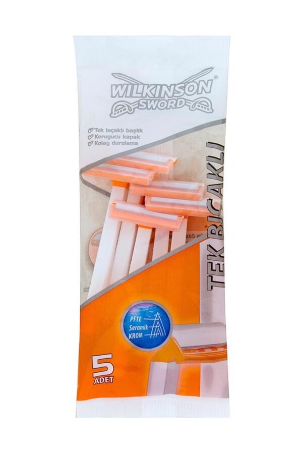 Wilkinson Sword Tek Bıçaklı Kullan At Tıraş Bıçağı - 1