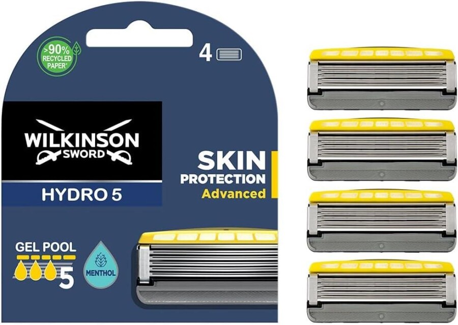 Wilkinson Swrod Hydro 5 Skın Advanced Sensitive 4'lü yedek - 1