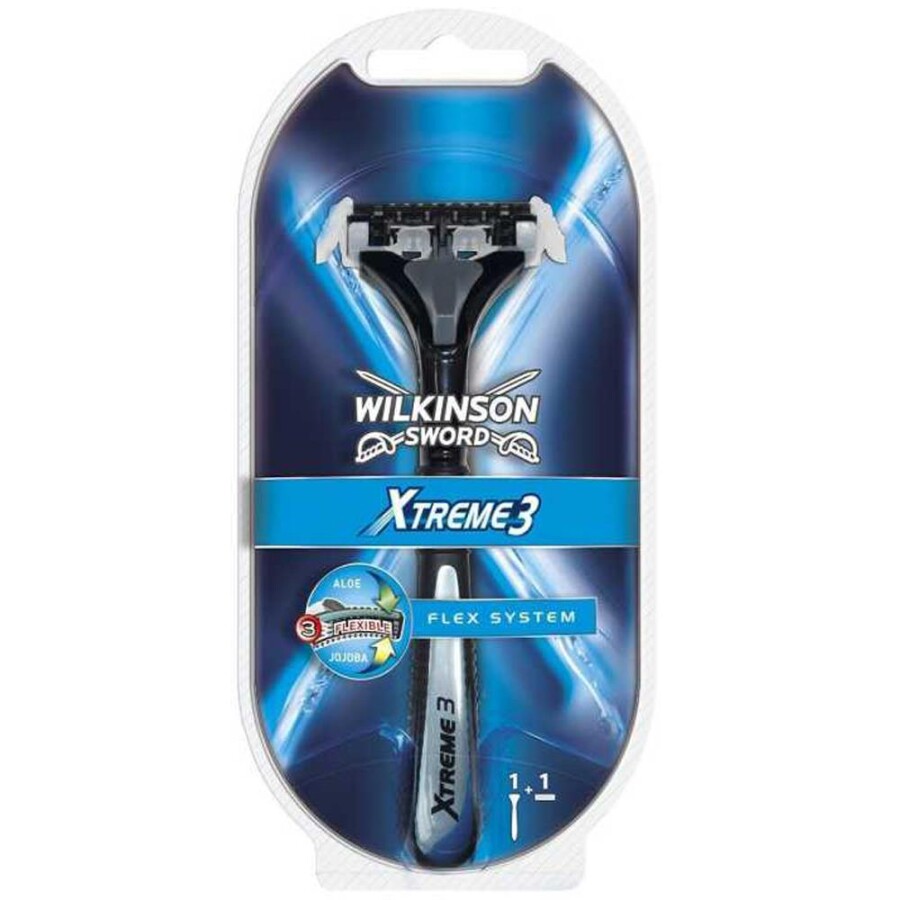 Wilkinson Xtreme 3 - Sistem Tıraş Bıçağı + 1 Yedek - 1